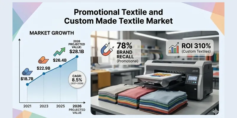 Promotional Textile and Custom Made Textile Trends 2026: $28.1B Market Analysis 